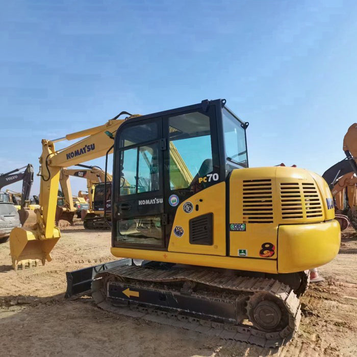 Used Crawler Excavator Second Hand Construction Equipment Original Machine Komatsu PC70 PC70-7 PC70-8 8B for Sale